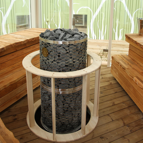 Saunaispa | Электрическая печь IKI Pillar IKI 10 кВт 170 кг камней 