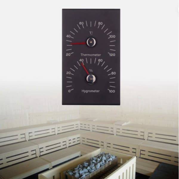 Saunaispa | Термогигрометр SPATONI SP-017 для сауны 