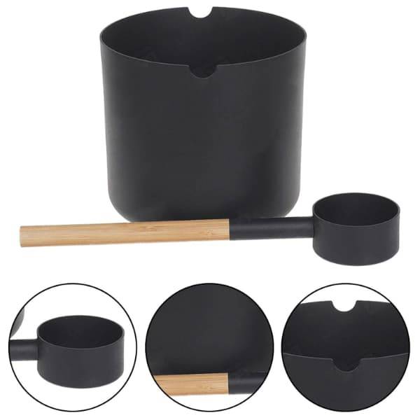 Saunaispa | Набор для сауны SPATONI SP-118 Ведро, ковш 