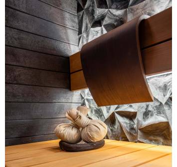 Saunaispa | Подголовник-подспинник для сауны и парилки в баню SPA Klafs-Style Brown 