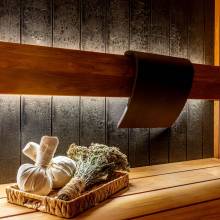 Saunaispa | Подголовник-подспинник для сауны и парилки в баню SPA Klafs-Style Brown