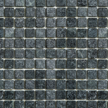 Saunaispa | Aitokivi BLACK QR MOSAIC 25x25 мм