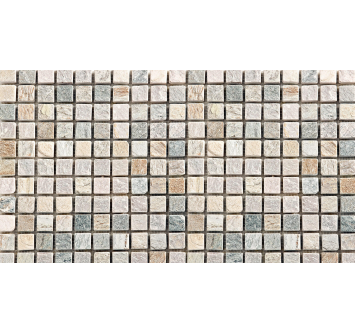 Saunaispa | Aitokivi SAND-GREY MOSAIC 25x25 мм 