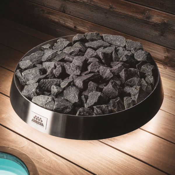 Saunaispa | Камни для бани и сауны Габбро-Диабаз Talkkivi Premium 20 кг, колотые, для электрической печи 