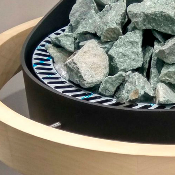 Saunaispa | Камни для бани и сауны Жадеит Talkkivi Premium 20 кг, колотые, для электрической печи 