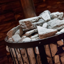 Saunaispa | Камни для бани и сауны Талькохлорит Talkkivi Premium 20 кг, шлифованные, для электрической печи