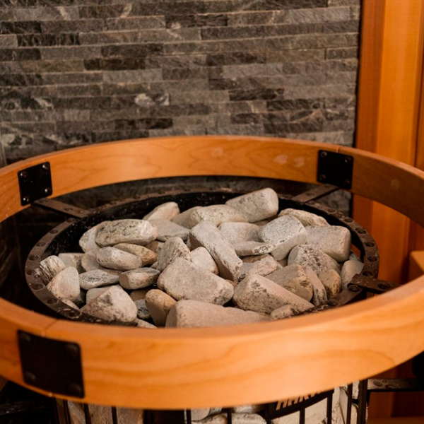 Saunaispa | Камни для бани и сауны Талькохлорит Talkkivi Premium 20 кг, шлифованные, для дровяной печи 