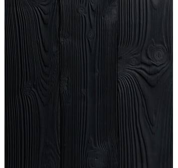 Saunaispa | Панели Toast Black-4 (обожженное дерево с брашировкой) 