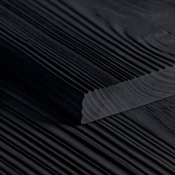 Saunaispa | Панели Toast Black-4 обожженное дерево с брашировкой 