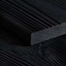 Saunaispa | Панели Toast Black-5 обожженное дерево с брашировкой