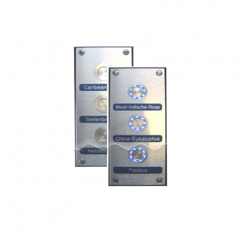 Saunaispa | Кнопочная панель WDT на 1 душ (LED подсветка) 
