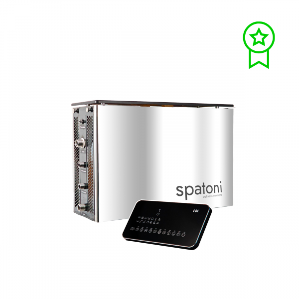 Saunaispa | Парогенератор SPATONI EX-STA60 6 кВт Аромадозация и автоочистка в комплекте 
