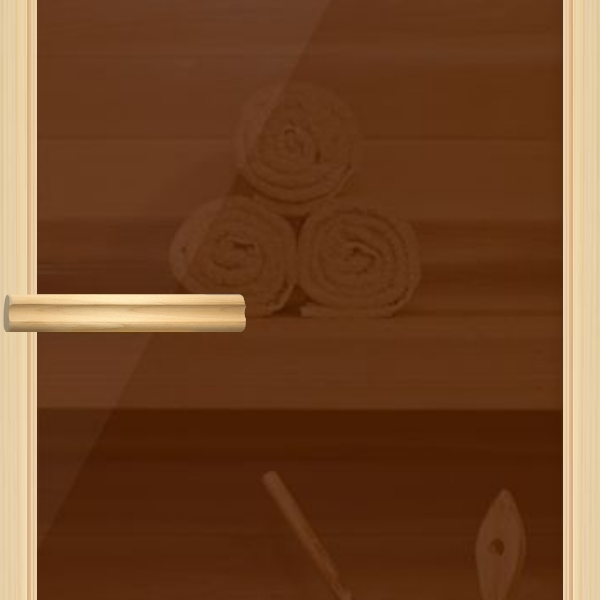 Saunaispa | Двери для сауны Акма Linden M 690*1890 липа, бронза 