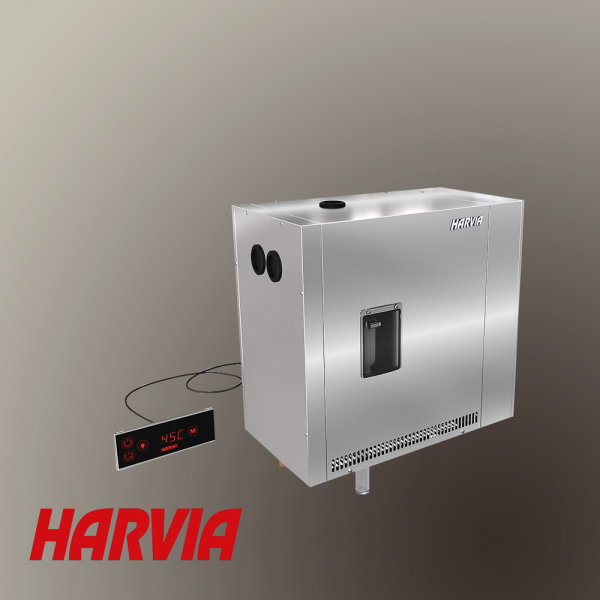 Saunaispa | Парогенератор Harvia HELIX PRO HGP22 21.6 кВт, с пультом 