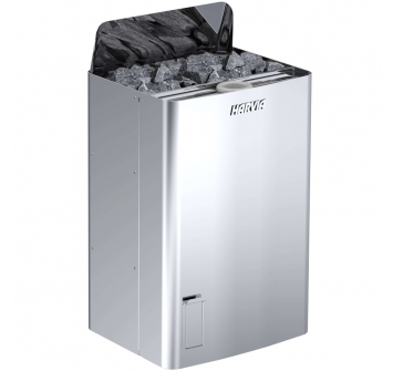 Saunaispa | Электрическая печь Harvia Wall Combi Automatic HSW450400SA SW45 с парогенератором, без пульта 