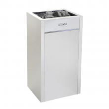 Saunaispa | Электрическая печь Harvia Virta HLS900400S HLS90S steel, с парогенератором, 9.0 кВт+2.0 кВт