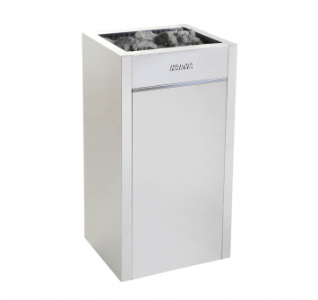 Saunaispa | Электрическая печь Harvia Virta HLS700400S HLS70S steel, с парогенератором, 6.8 кВт+2.0 кВт (без пульта управления Griffin в комплекте) 