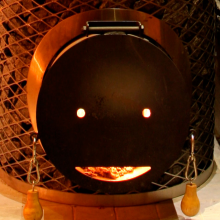 Saunaispa | Дровяная печь IKI Mini Mini-IKI Plus со стальной дверцей