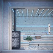 Saunaispa | Светодиодная лента герметичная RTW-PWT-H120-13mm 24V RGB 14.4 W/m, IP67, 4040, 5m Arlight, Герметичный 0298732