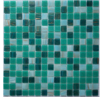 Saunaispa | Мозаика стеклянная Sauna&Spa Aquamarine 