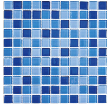 Saunaispa | Мозаика стеклянная Sauna&Spa Blue wave-1 
