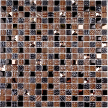 Saunaispa | Мозаика стеклянная Sauna&Spa Crystal brown