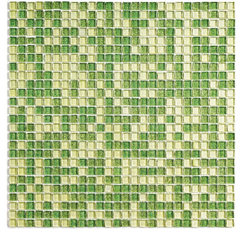 Saunaispa | Мозаика стеклянная Sauna&Spa Fine Green 