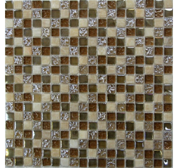 Saunaispa | Мозаика стеклянная с камнем Sauna&Spa Glass Stone 1 