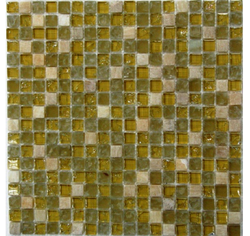 Saunaispa | Мозаика стеклянная с камнем Sauna&Spa Glass Stone 3 