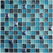 Saunaispa | Мозаика стеклянная Sauna&Spa Satin Blue