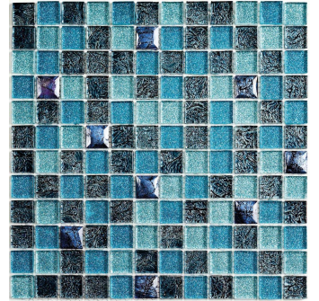 Saunaispa | Мозаика стеклянная Sauna&Spa Satin Blue 