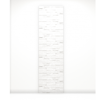 Saunaispa | Каменная стена Stone Wall White 600x2100 