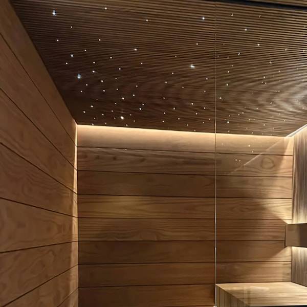 Saunaispa | Комплект подсветки для потолка Cariitti VPAC-1527-CE100, 100 волокон 