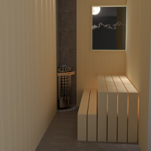 Saunaispa | Электрическая печь Harvia Glow Corner HTRCE700400 TRC70E без пульта