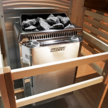 Saunaispa | Электрическая печь Harvia Topclass Combi KV50SE 5 кВт без пульта