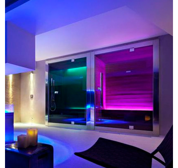 Saunaispa | LED-подсветка для бани и сауны SPALIGHT 12V RGB5 (5m, смена цветов) 