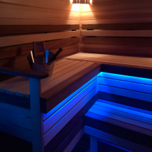 Saunaispa | LED-подсветка для бани и сауны SPALIGHT 12V RGB2 2m, смена цветов