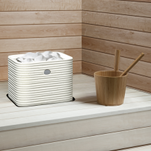Saunaispa | Электрическая печь Tulikivi HUURRE WHITE 9 кВт.