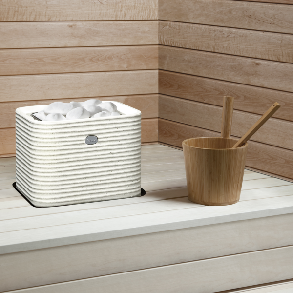 Saunaispa | Электрическая печь Tulikivi HUURRE WHITE 9 кВт. 