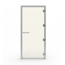 Saunaispa | Дверь для паровой(хамама) TYLO 60G NEW 10x20 (прозрачное стекло, петли справа)