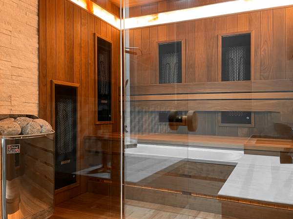 Saunaispa | Примеры дверей и перегородок