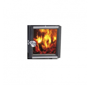Saunaispa | Дверца со стеклом для печей HARVIA серий PRO, М3, SL, артикул WX048 