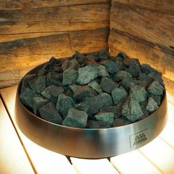 Saunaispa | Камни для бани и сауны Жадеит Talkkivi Premium 20 кг, колотые, для электрической печи 