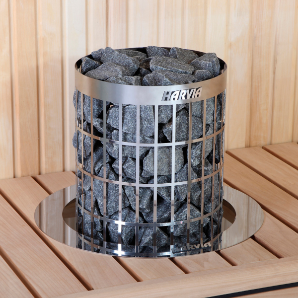 Saunaispa | Электрическая печь Harvia Cilindro PC70 6.8 кВт встроенный пульт 