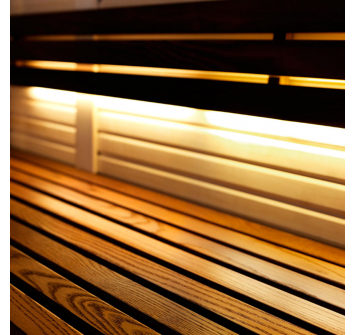 Saunaispa | LED-подсветка для бани и сауны SPALIGHT 12V W5 IP68 (5m, теплый свет) 